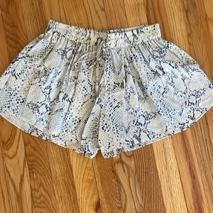 100% silk Rory Beca shorts, XS